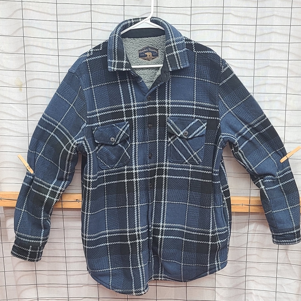 Blue Winter/Spring Flannel